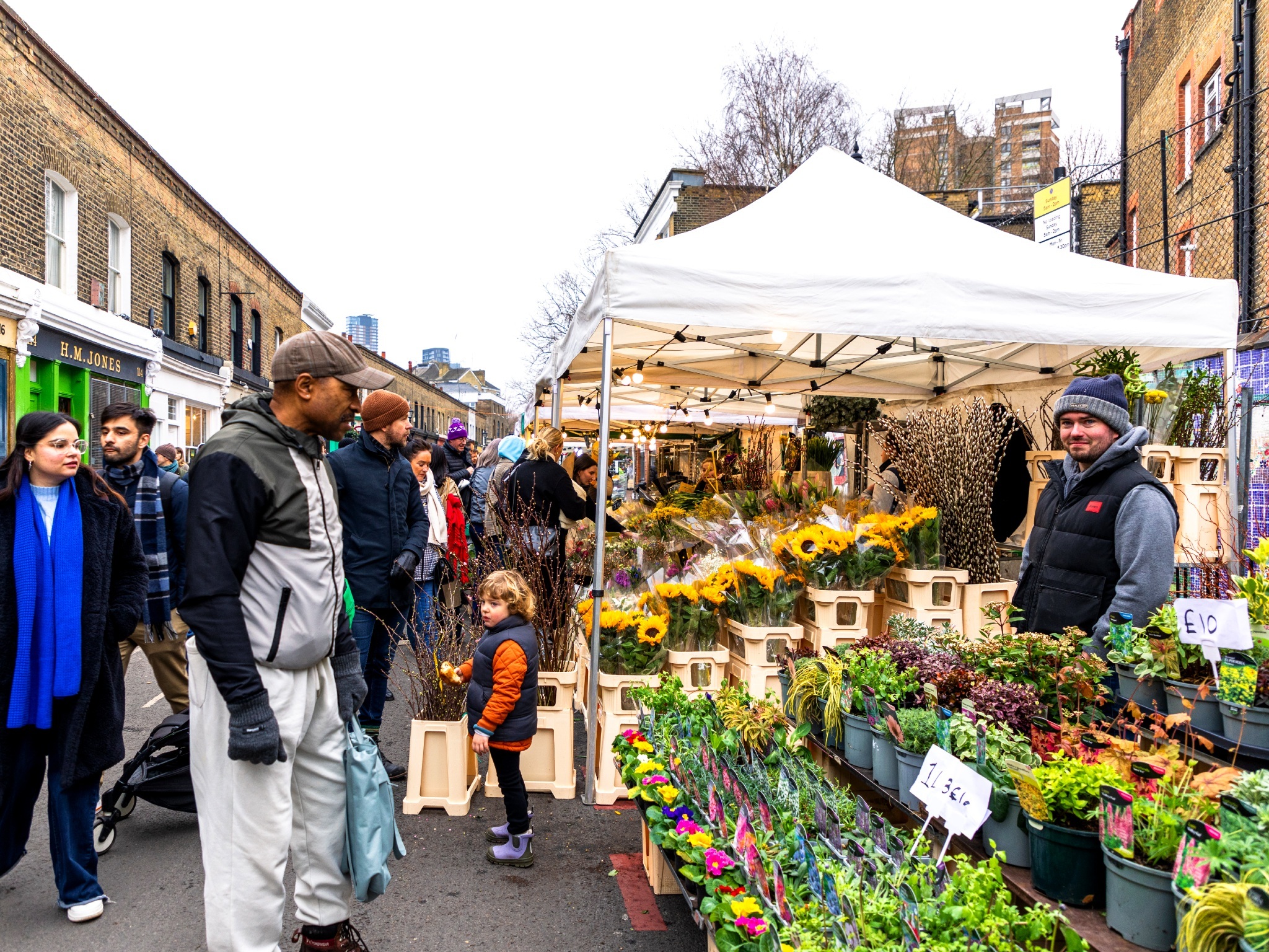 Columbia Road Flower Market